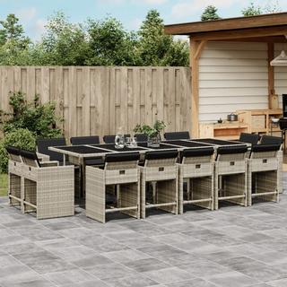 VidaXL Garten essgruppe poly-rattan  