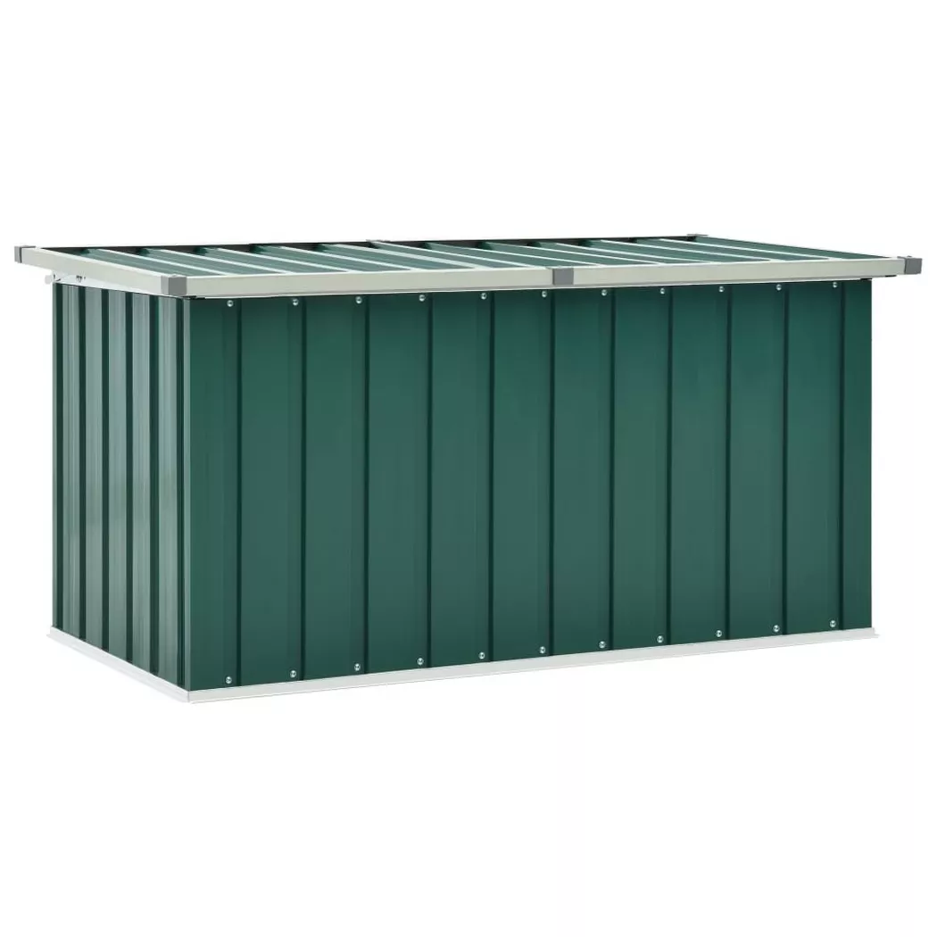 Boîte de rangement de jardin Vert 129x67x65 cm Vidaxl
