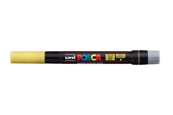 uni-ball UNI-BALL Posca Pinsel-Marker 1-10mm PCF350 YELLO gelb  