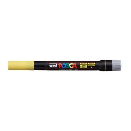 uni-ball UNI-BALL Posca Pinsel-Marker 1-10mm PCF350 YELLO gelb  