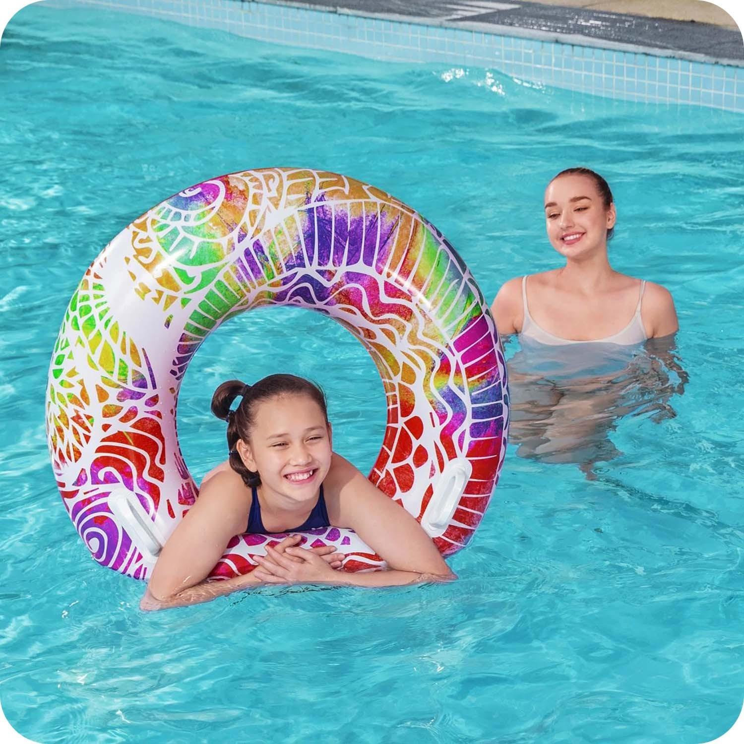 B2X  Kinder-Schwimmring mit 3 Farben 