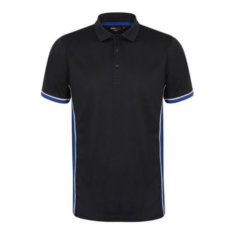 Finden & Hales  TopCool Kurzarm Kontrast Polo Shirt 