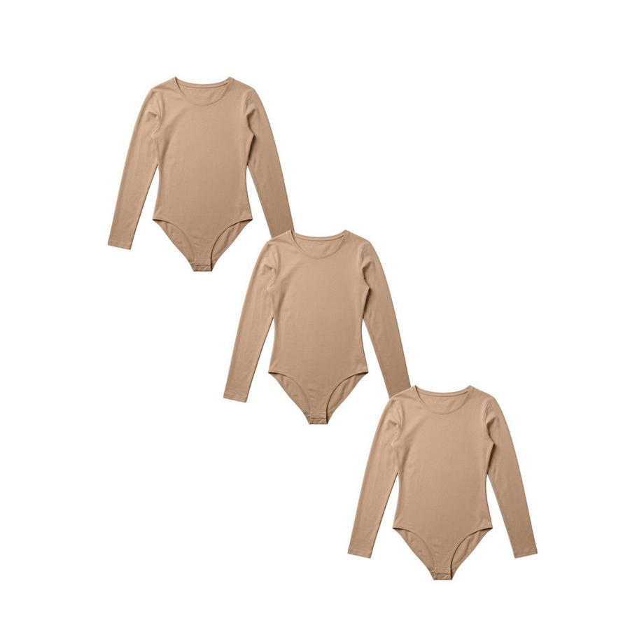 BASIC MAX Langarm Body  3er Pack