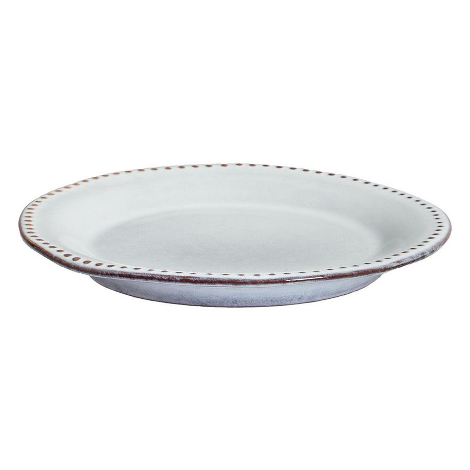 Beliani  Tafelservice 12-teilig aus Steinzeug  CHERVIL 