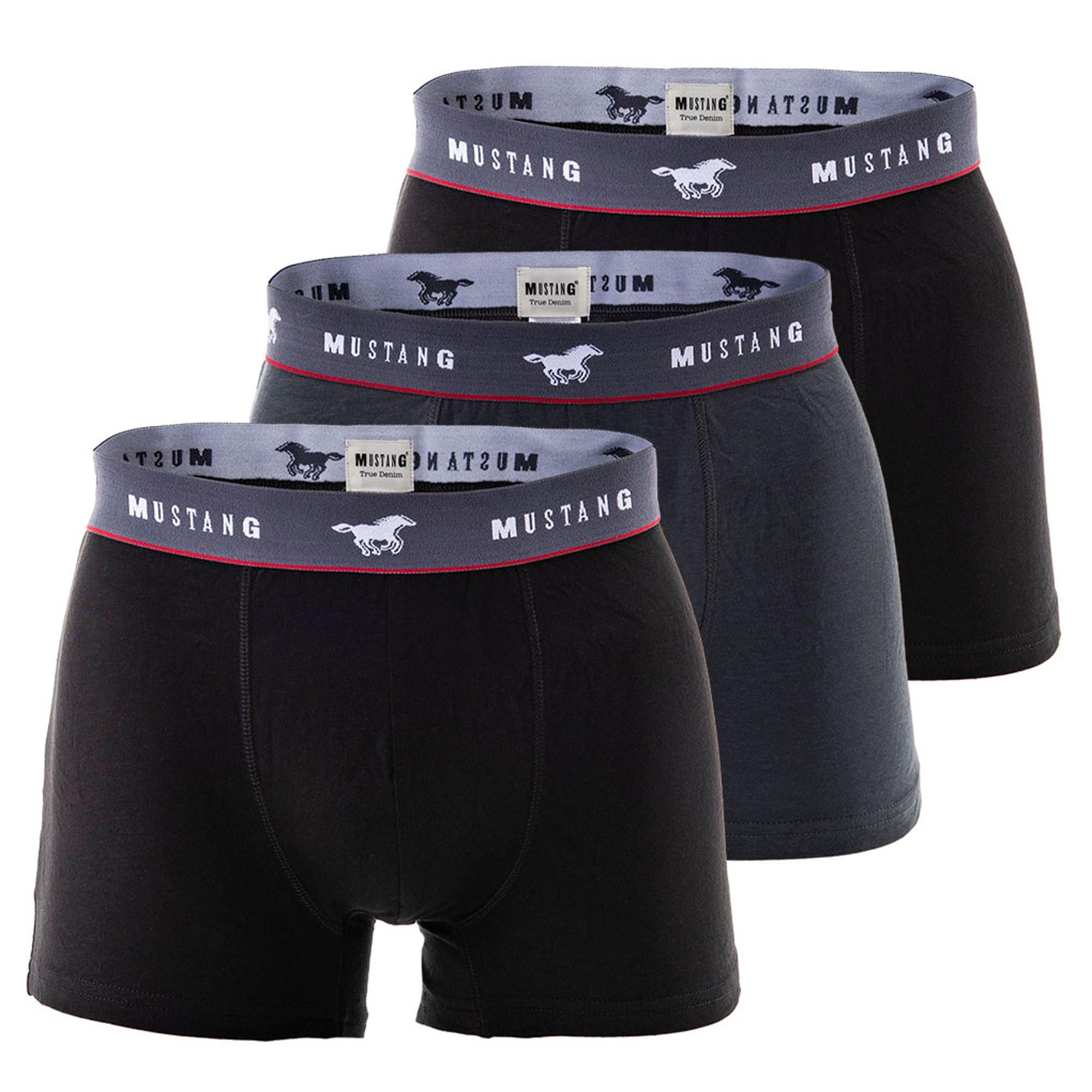 Mustang  Boxer  Paquet de 3 Stretch 