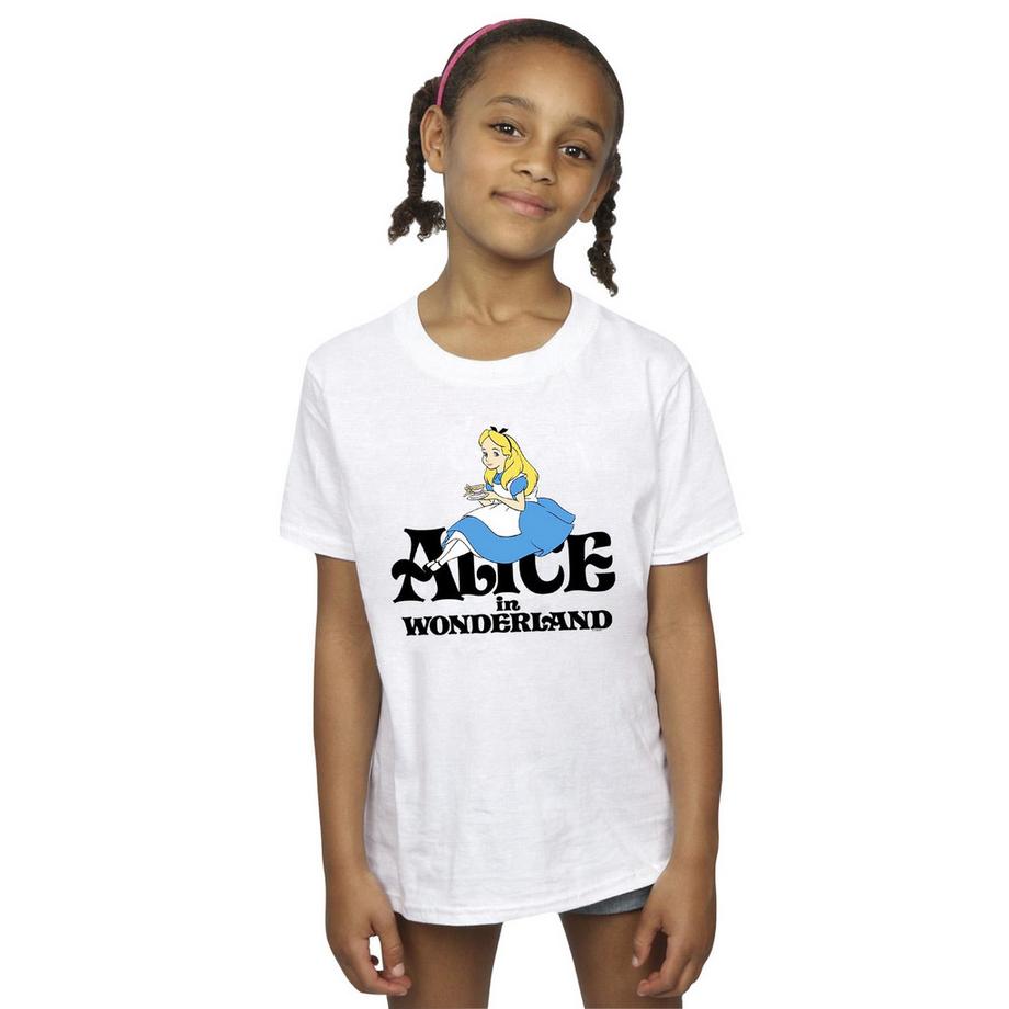 Disney  Tshirt ALICE IN WONDERLAND TEA DRINKER 
