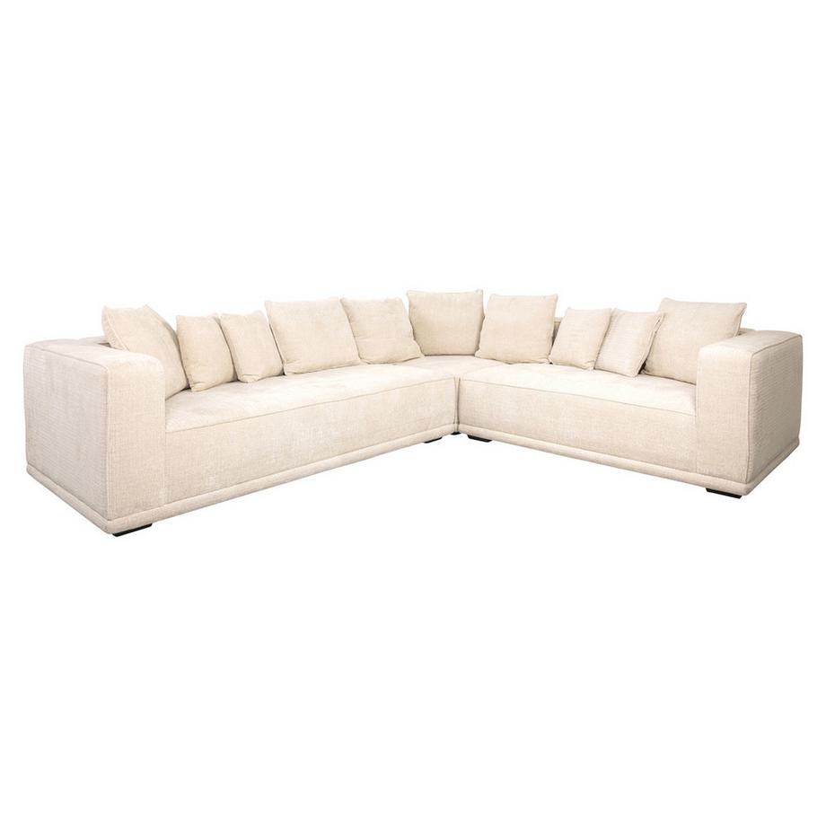 mutoni Canapé d'angle Lusso Niagara beige  