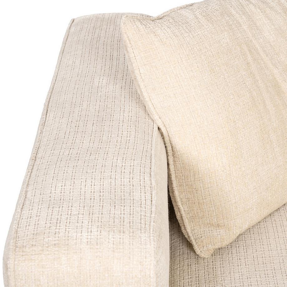 mutoni Canapé d'angle Lusso Niagara beige  