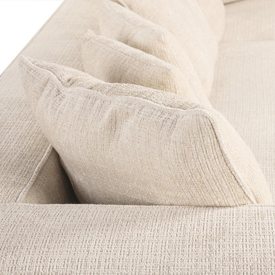 mutoni Canapé d'angle Lusso Niagara beige  