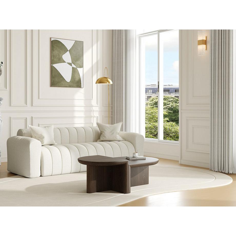 Vente-unique Couchttisch nicht ausziehbar VARAJA  