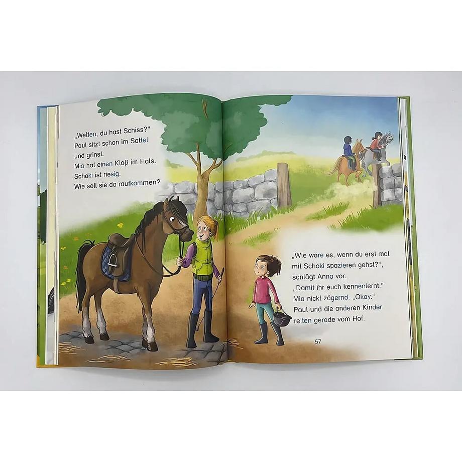 Die besten Pony- und Pferdegeschichten Müller, Karin; Vogel, Maja von; Kühler, Anna-Lena (Illustrationen); Bierkandt, Julia (Illustrationen); Gerigk, Julia (Illustrationen) Couverture rigide 