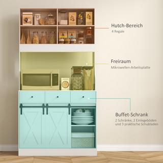 HOMCOM Armoire de cuisine  