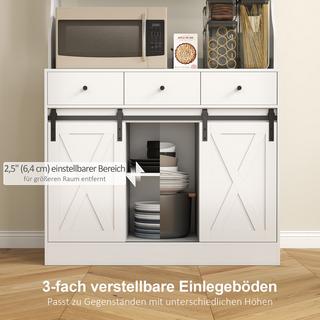 HOMCOM Armoire de cuisine  