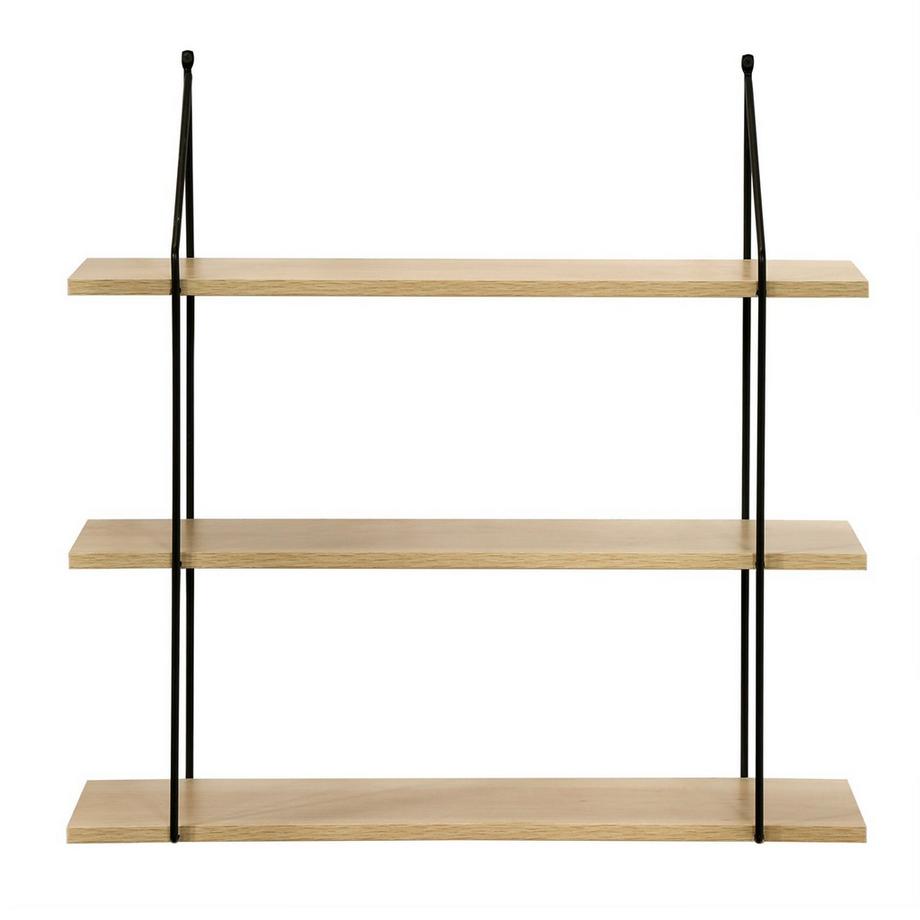 Calicosy Étagère Murale 3 Niveaux décor Bois L60 cm  