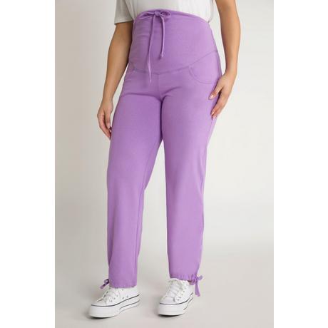 Ulla Popken  Bellieva-Sweatpants, extrabreiter Bund, Biobaumwolle 