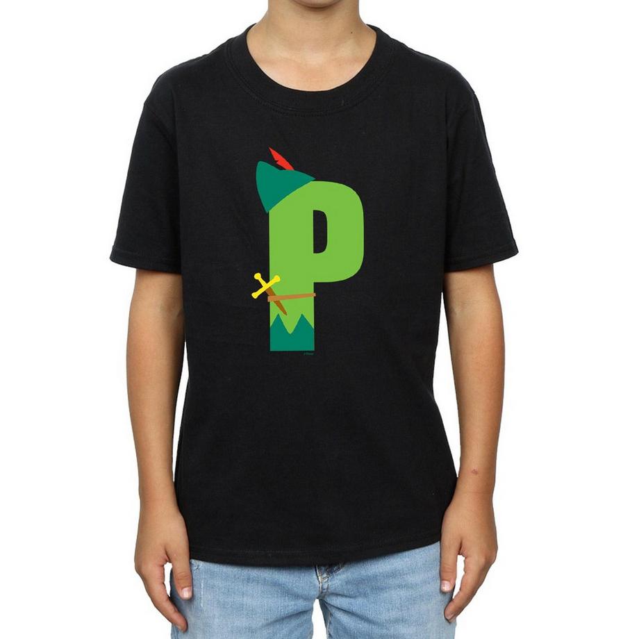 Disney  Alphabet P Is For Peter Pan TShirt 