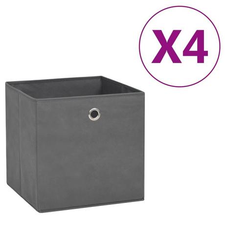 VidaXL Boîte de rangement tissu  