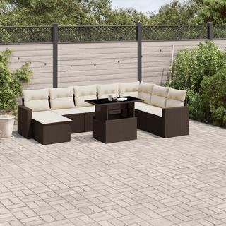 VidaXL Garten sofagarnitur poly-rattan  