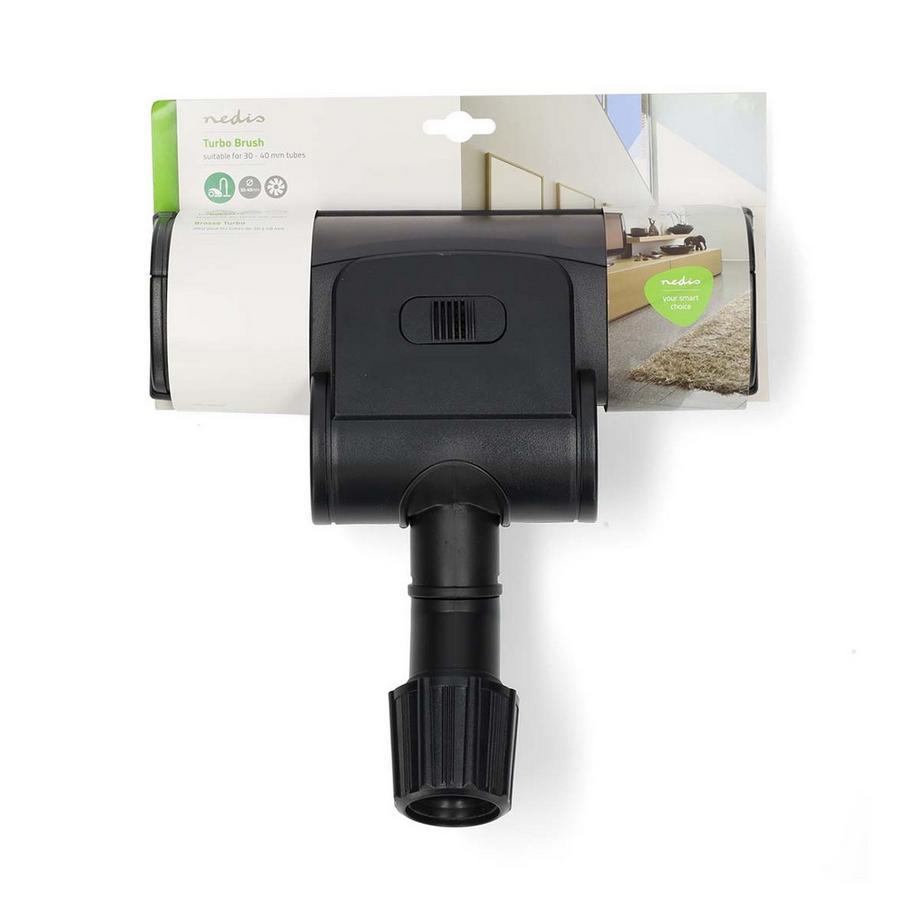 Nedis Turbo Brush Vario | Universel | Remplacement pour : Universel | 30 - 40 mm | Roues de guidage | Motorisé  