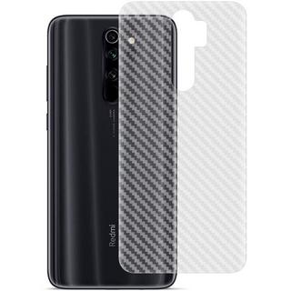 Imak  Xiaomi Redmi Note 8 Pro - IMAK PVC Rücken Schutzfolie Carbon Look 