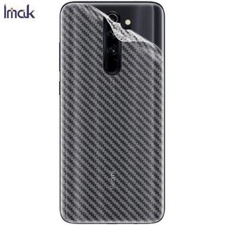 Imak  Xiaomi Redmi Note 8 Pro - IMAK PVC Rücken Schutzfolie Carbon Look 