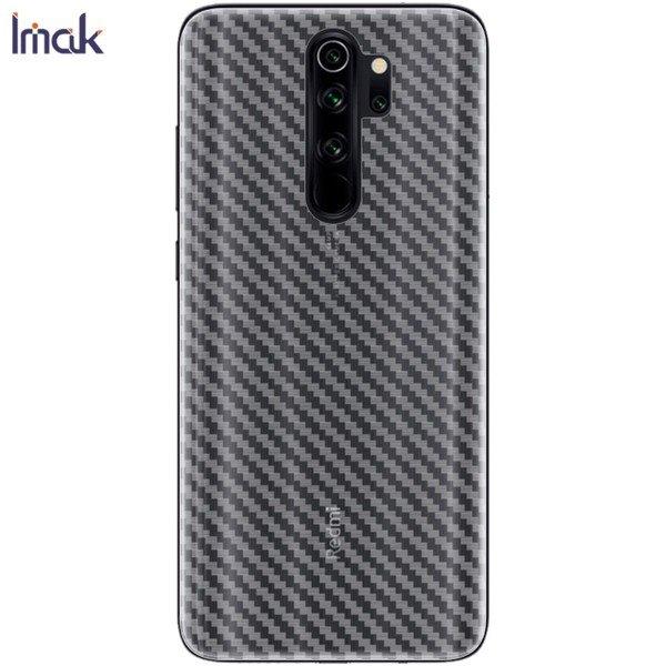 Imak  Xiaomi Redmi Note 8 Pro - IMAK PVC Rücken Schutzfolie Carbon Look 