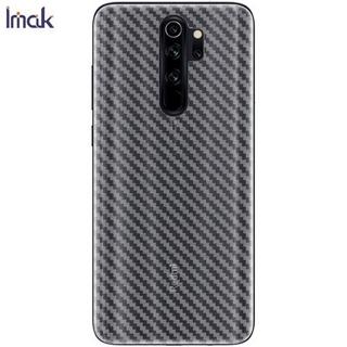 Imak  Xiaomi Redmi Note 8 Pro - IMAK PVC Rücken Schutzfolie Carbon Look 