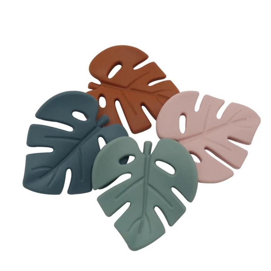 Misiu  anneau de dentition silicone feuille 