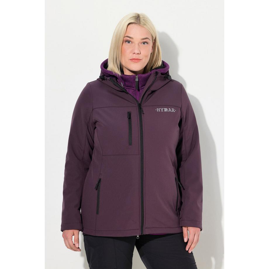 Ulla Popken HYPRAR Giacca Softshell Stretch Idrorepellente  
