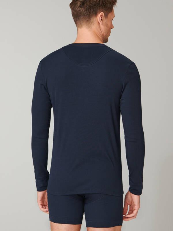 Schiesser Retro Rib Maglia Maniche Lunghe  