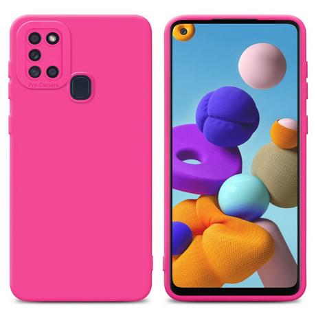 Cadorabo  Housse compatible avec Samsung Galaxy A21s - Coque de protection en silicone TPU flexible 