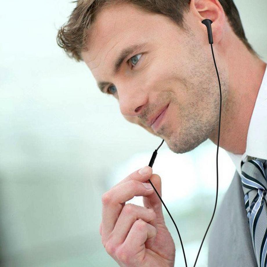 Avizar  Auricolari anti nodi con microfono Neri 