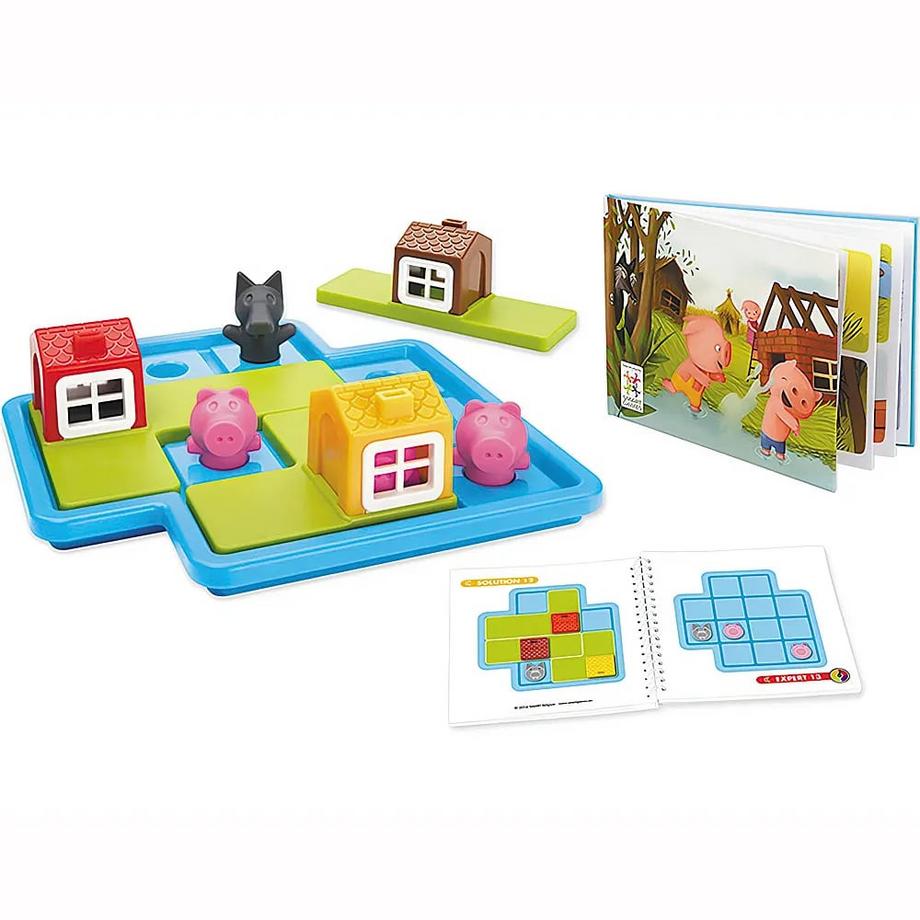 SMARTGAMES  Klassiker Die Drei Kleinen Schweinchen Deluxe (DE) 