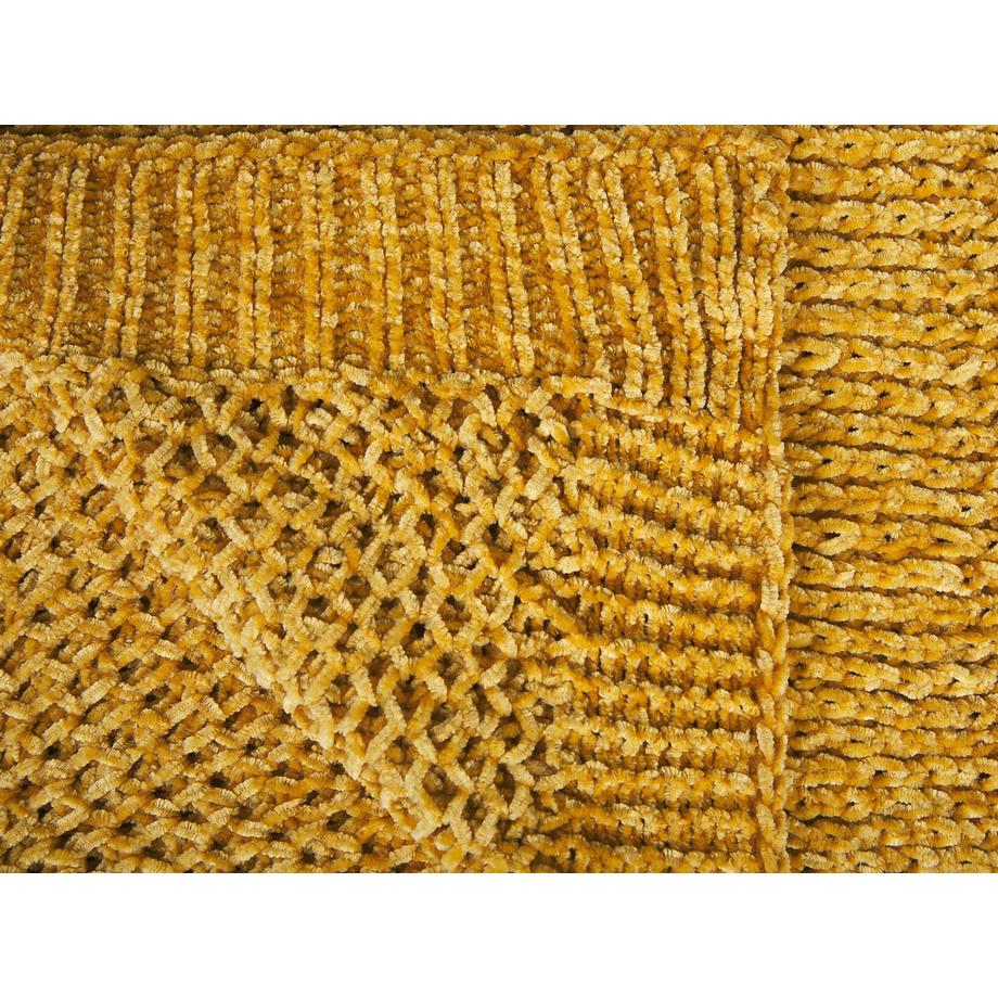 Beliani Haifa Coperta Morbida Moderna in Poliestere  