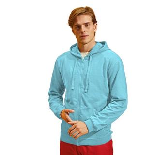 Asquith & Fox  Coastal Vintage Wash Hoodie mit durchgehendem Reißverschluss 