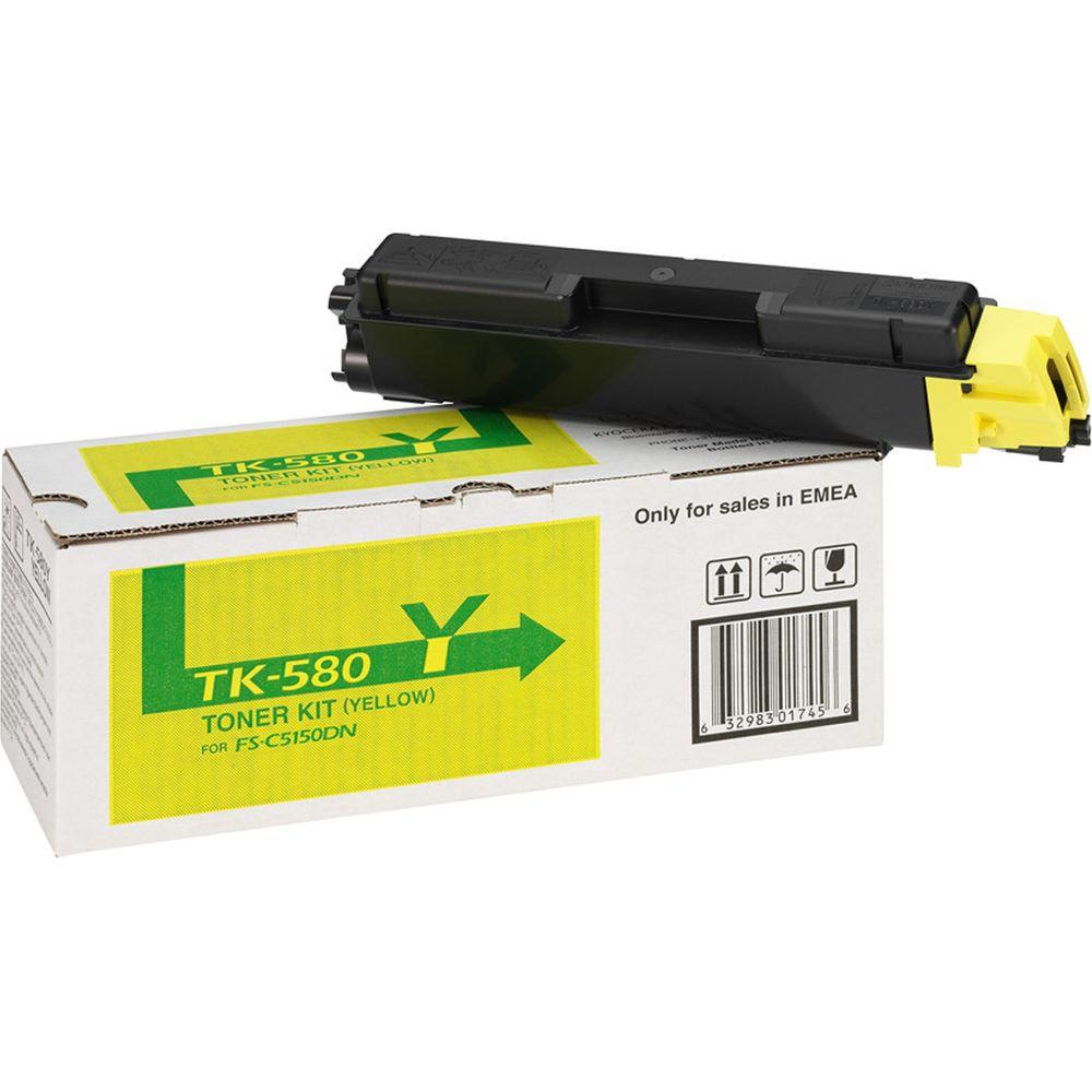 KYOCERA  TK-580Y, Toner, yellow für ca. 2.800S., Mita FS-C5150DN 