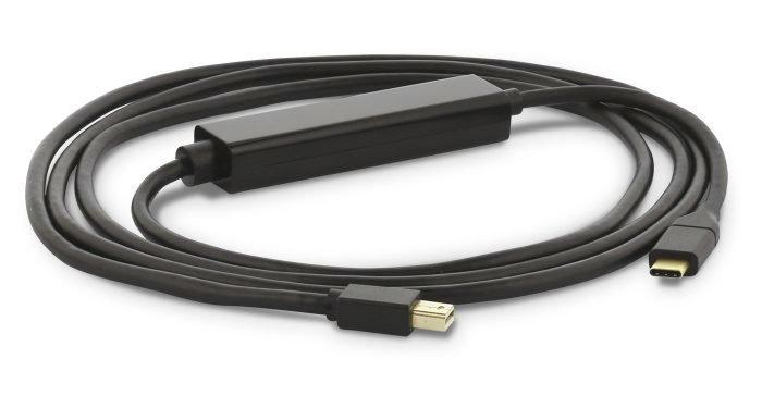 LMP  LMP 17089 cavo e adattatore video 1,8 m USB tipo-C Mini DisplayPort Nero 
