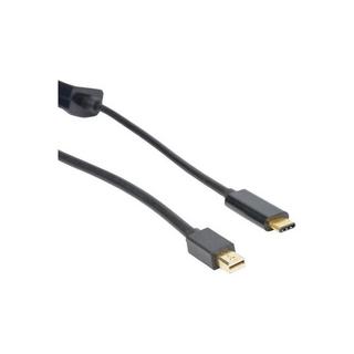 LMP  LMP 17089 cavo e adattatore video 1,8 m USB tipo-C Mini DisplayPort Nero 