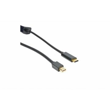 LMP 17089 cavo e adattatore video 1,8 m USB tipo-C Mini DisplayPort Nero