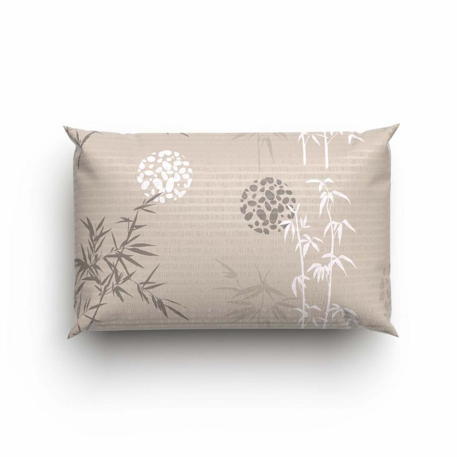 Lotus Kopfkissenbezug Seersucker Junko