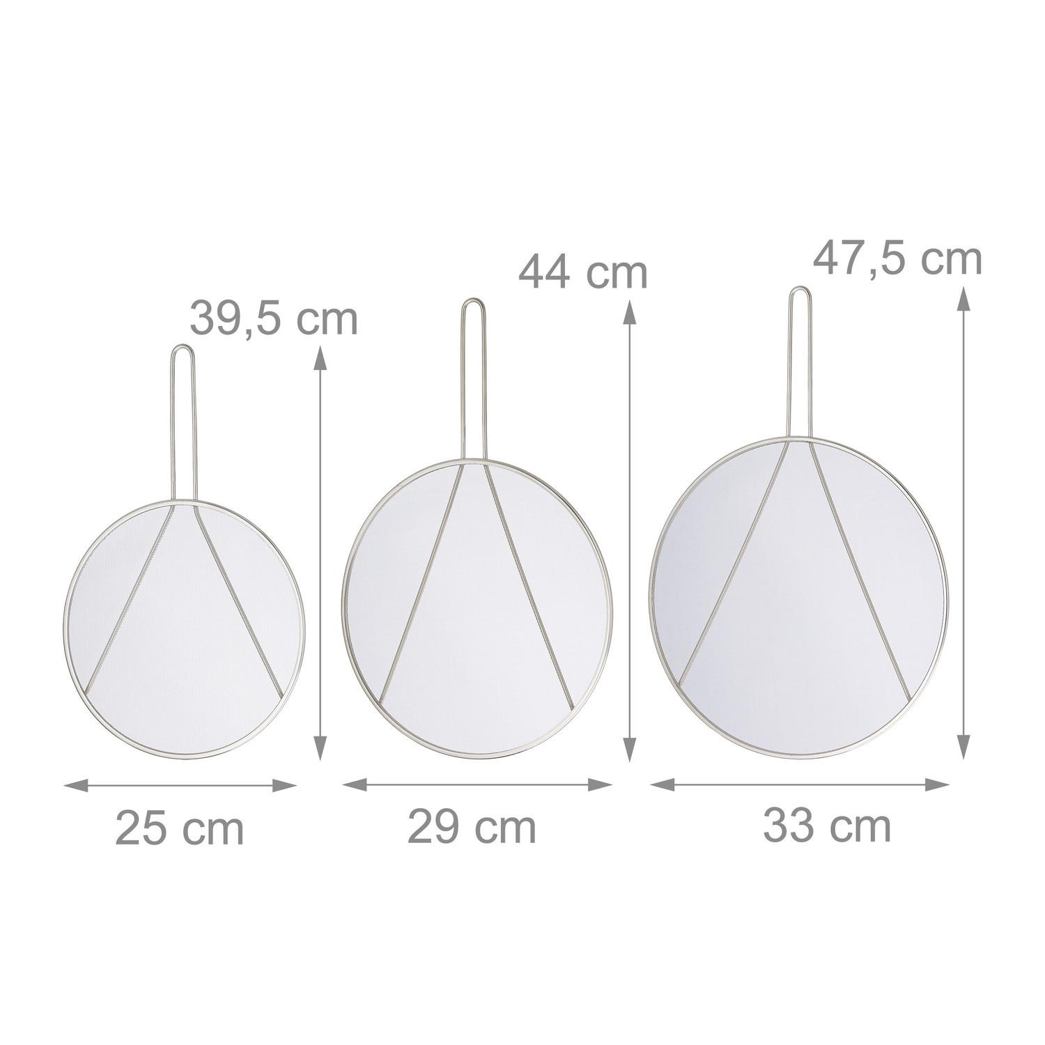 B2X ensemble de 3 protections anti-éclaboussures pour poêles  