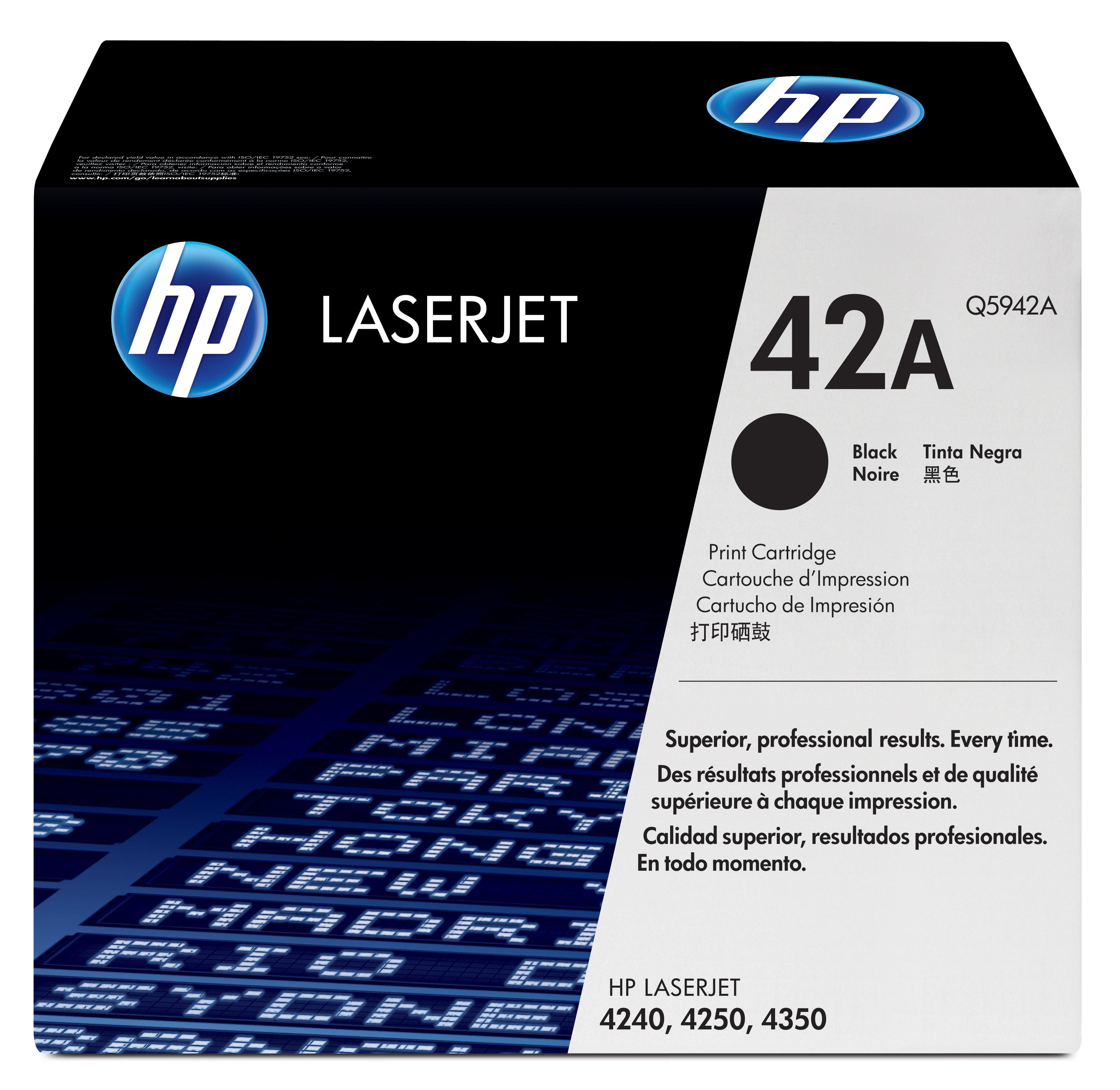 Hewlett-Packard  Cartuccia Toner originale nero LaserJet 42A 