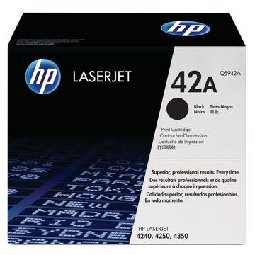 HP Toner-Modul 42A schwarz Q5942A LaserJet 4250/4350 10'000 S.