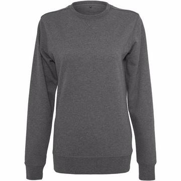 Sweatshirt mit Rundhalsausschnitt, leicht