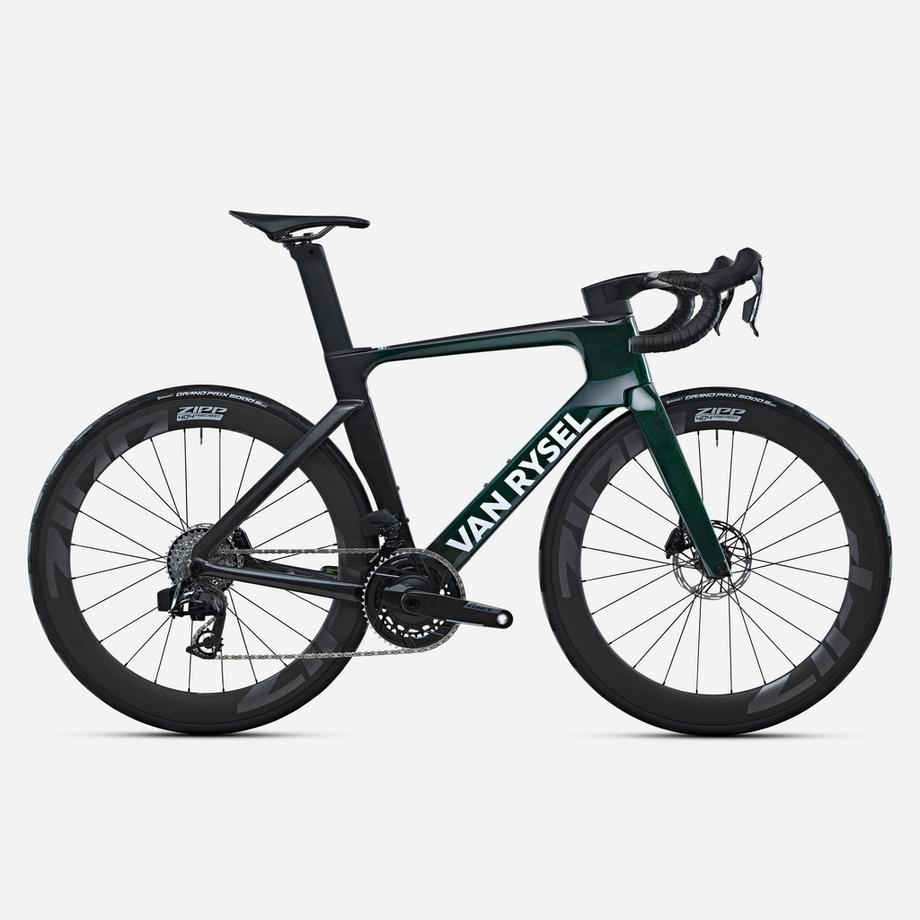 Vélo de route SRAM Force AXS E1 2x12v capteur de puissance, RCR-F PRO vert