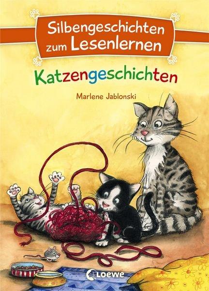 Silbengeschichten zum Lesenlernen - Katzengeschichten Marlene Jablonski Gebundene Ausgabe 