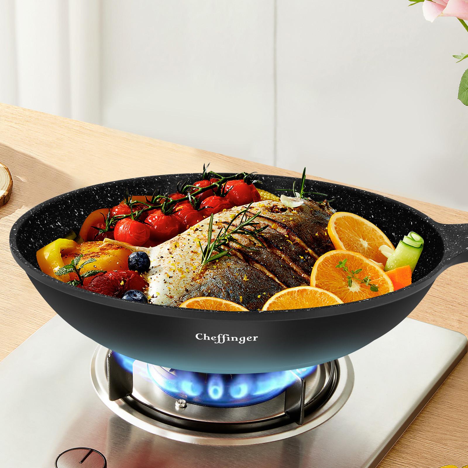 Cheffinger Set da cucina 10 pentole a induzione  