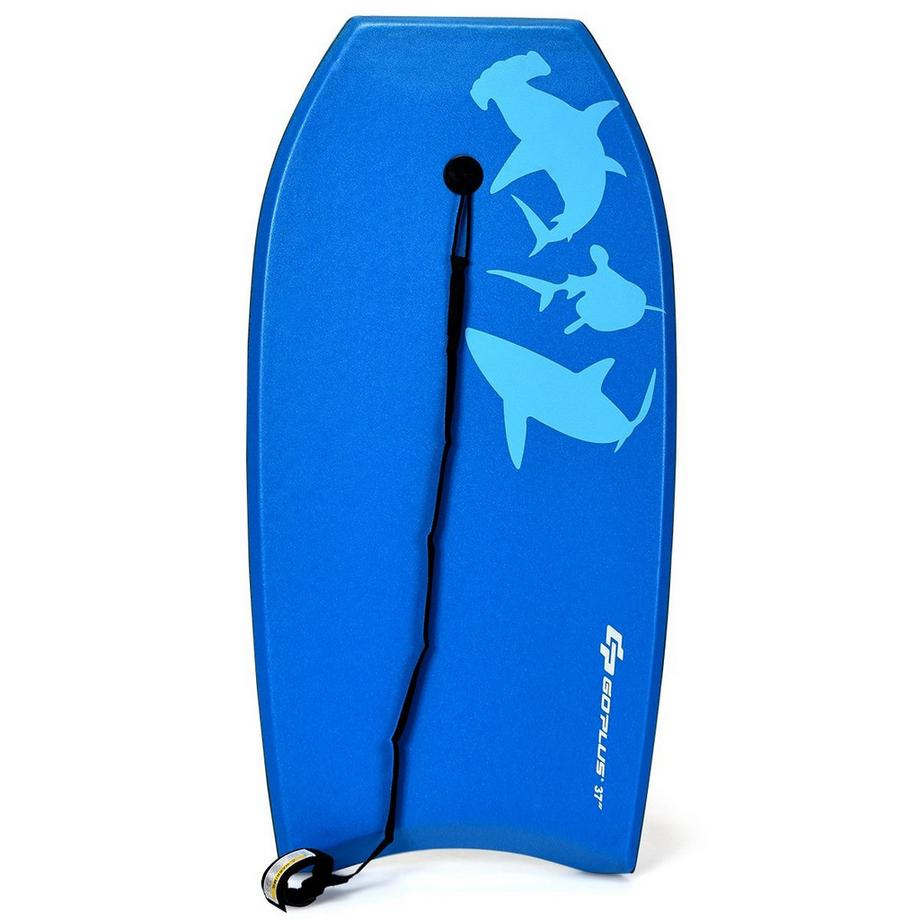 Northix  Sup Board Bodyboard Enfant Planche de Surf Planche de Surf Bleu 104 x 52 x 6 cm 
