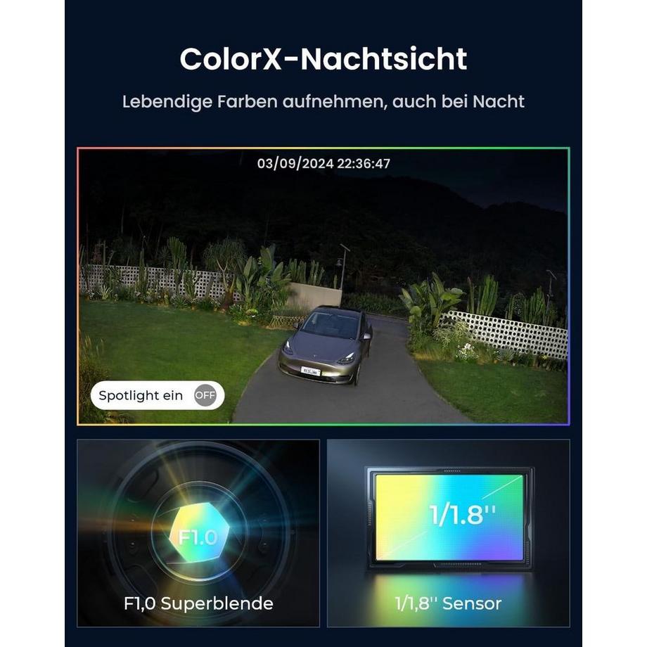 Reolink  Netzwerkkamera B660 Altas PT Ultra + Solar 