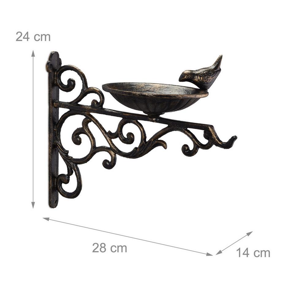 B2X  Bain d'oiseaux en fonte 